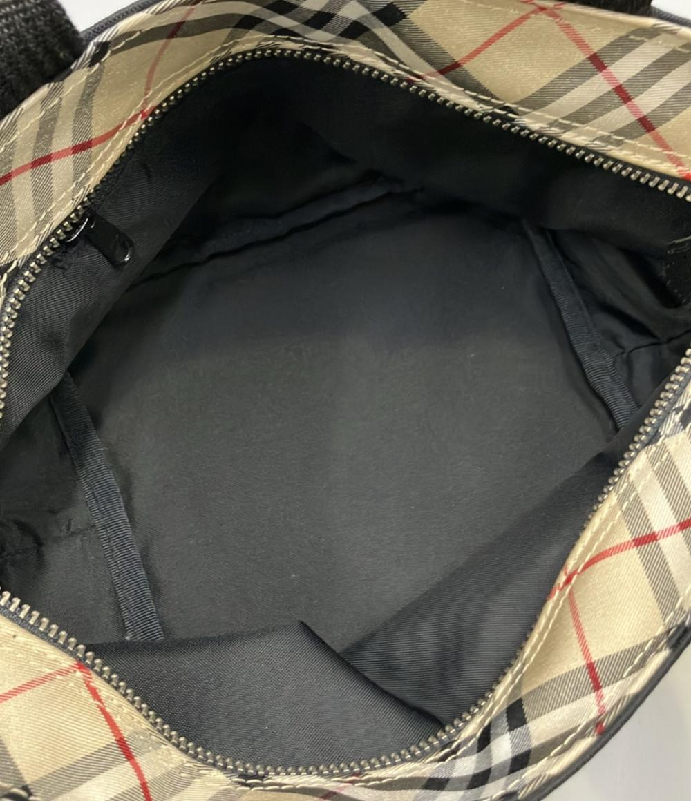 美品 BURBERRY BLUE LABEL ハンドバッグ レディース バーバリーブルーレーベル