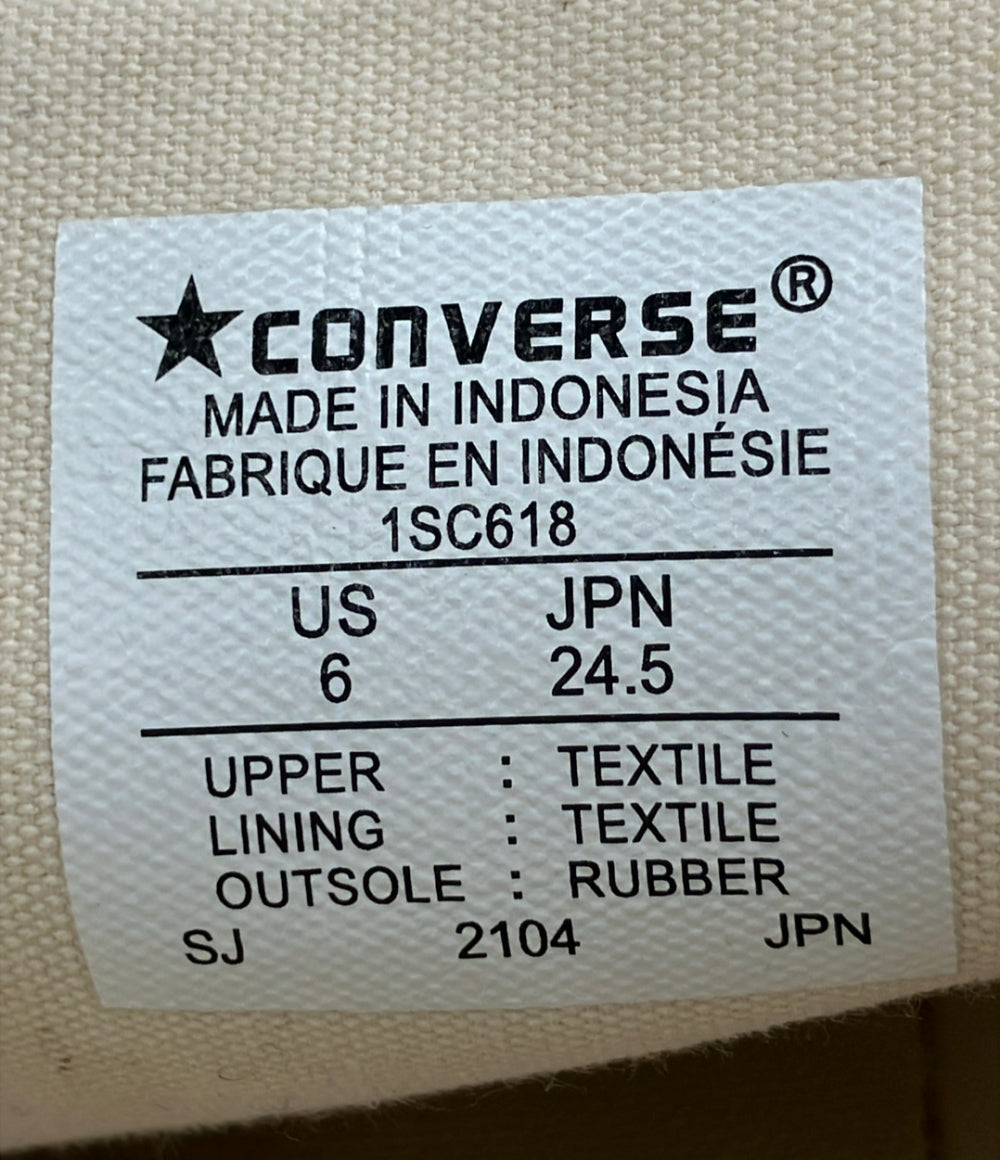 CONVERSE ハイカットスニーカー オールスター ダメージティー HI 1SC618 レディース SIZE 24.5 コンバース