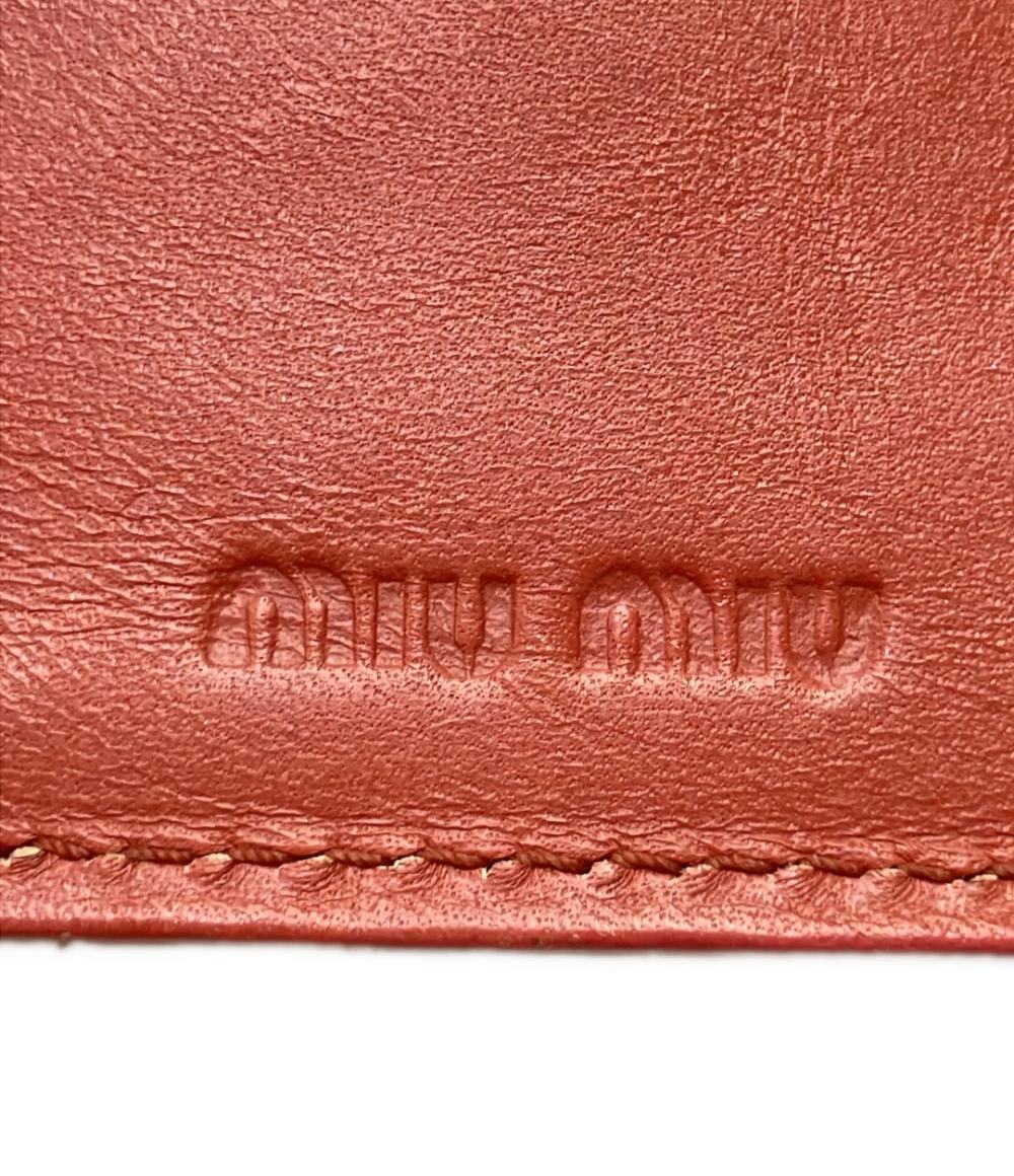 MIUMIU 三つ折り財布 レディース ミュウミュウ