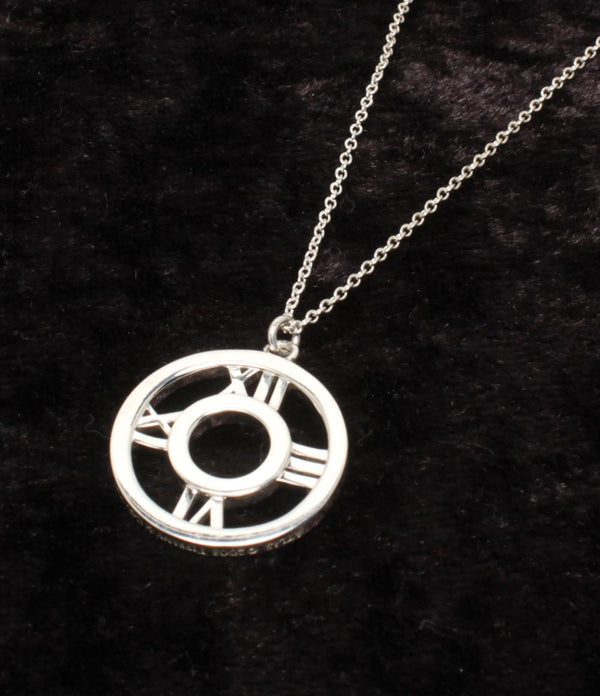 美品 ティファニー ネックレス SV925 アトラス オープン