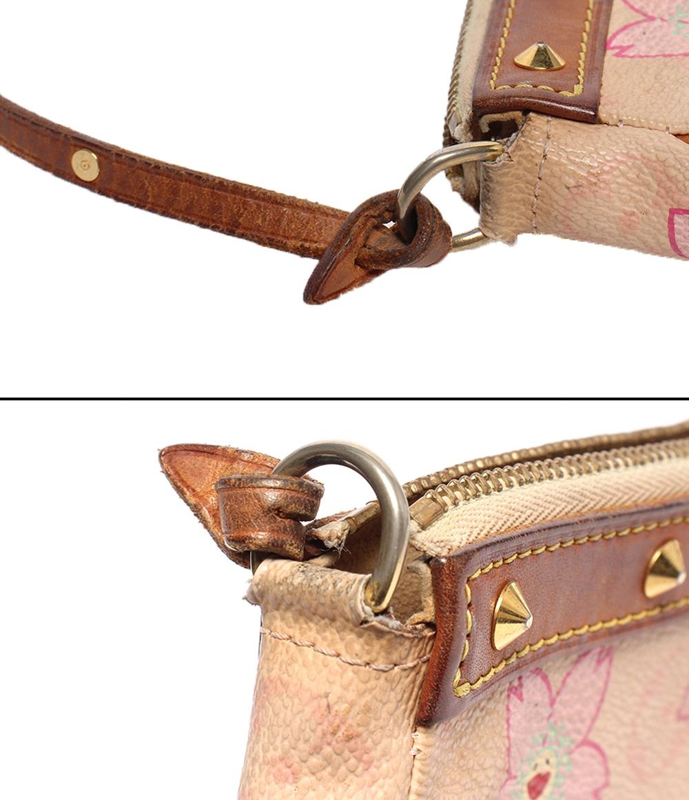 LOUIS VUITTON ハンドバッグ アクセサリーポーチ 村上隆 チェリーブロッサム ポシェットアクセソワール モノグラム M92007 レディース ルイ・ヴィトン