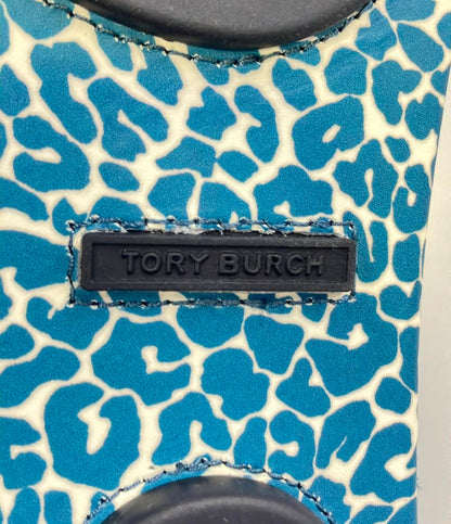 美品 Tory Burch サンダル レオパード柄 レディース SIZE 5.5 M トリーバーチ