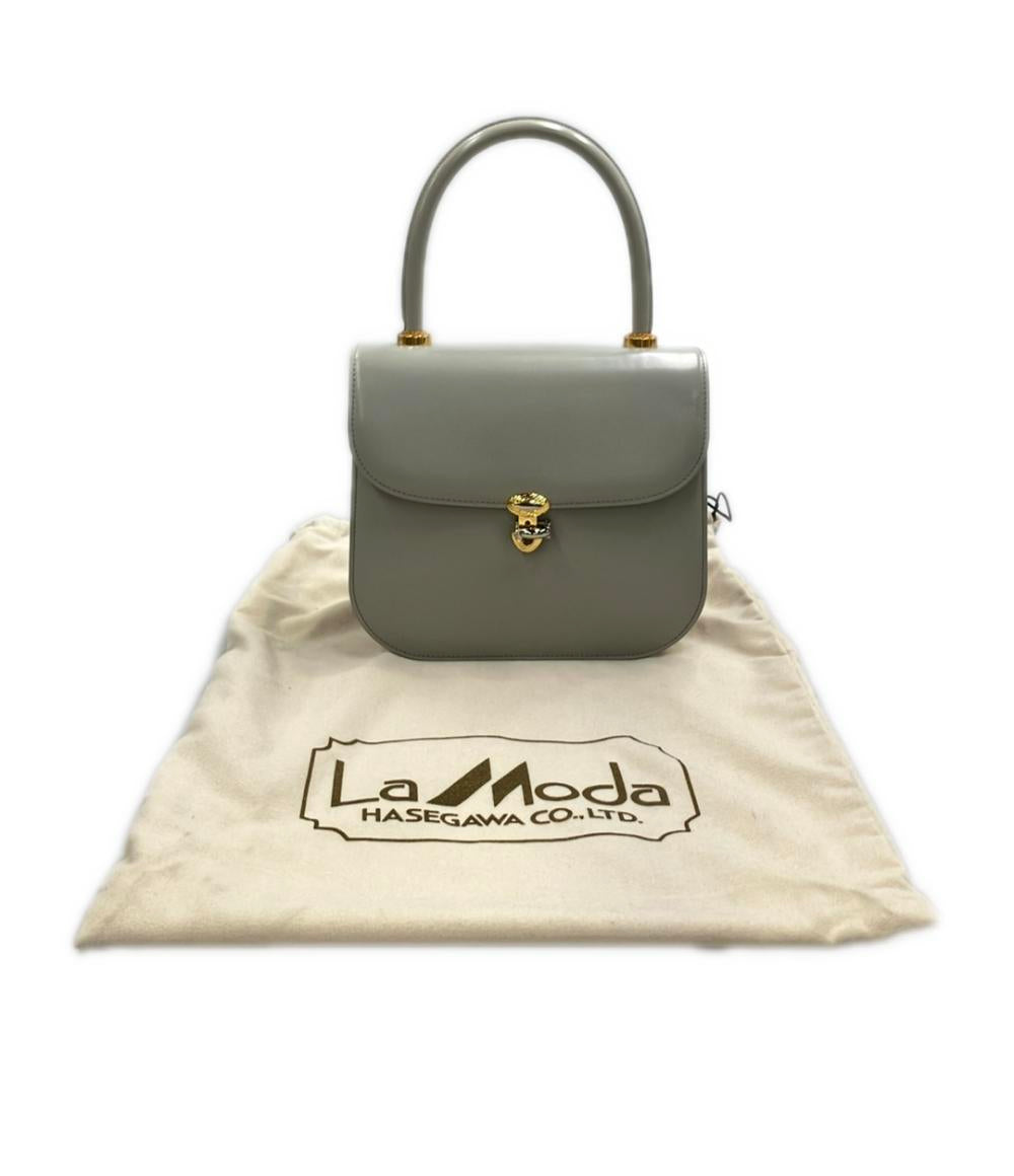 美品 La moda Elegance ハンドバッグ レディース ラモーダエレガンス