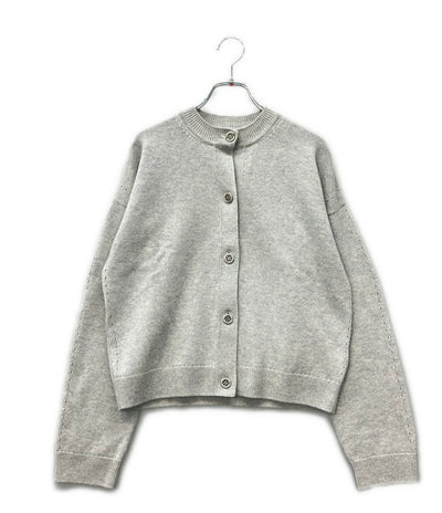 HERMES 長袖  Hリフト カシミヤカーディガン 6E2721D12 レディース SIZE 36 エルメス
