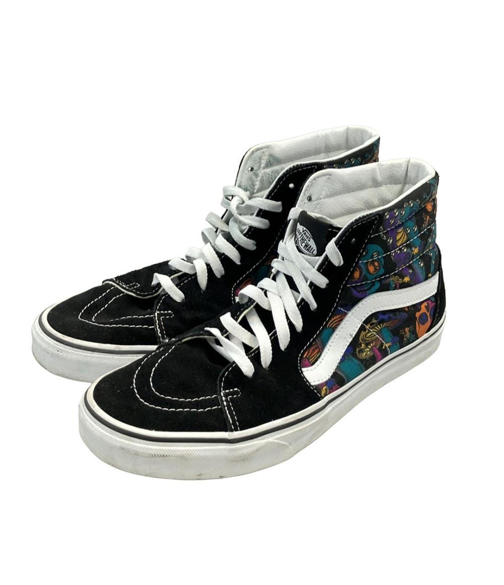 VANS ハイカットスニーカー ドクロ キノコ TRIPPY DRIP BLACK MULTI メンズ SIZE 28.0 (XL) ヴァンズ