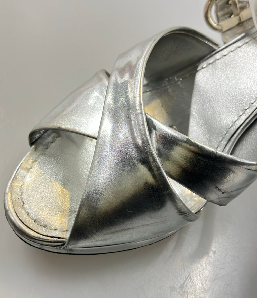 LOUIS VUITTON アンクルストラップサンダル レディース SIZE 36 (23.5cm) ルイ・ヴィトン