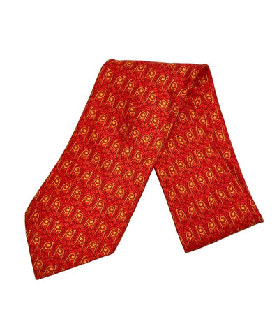 HERMES ネクタイ シルク100% メンズ エルメス