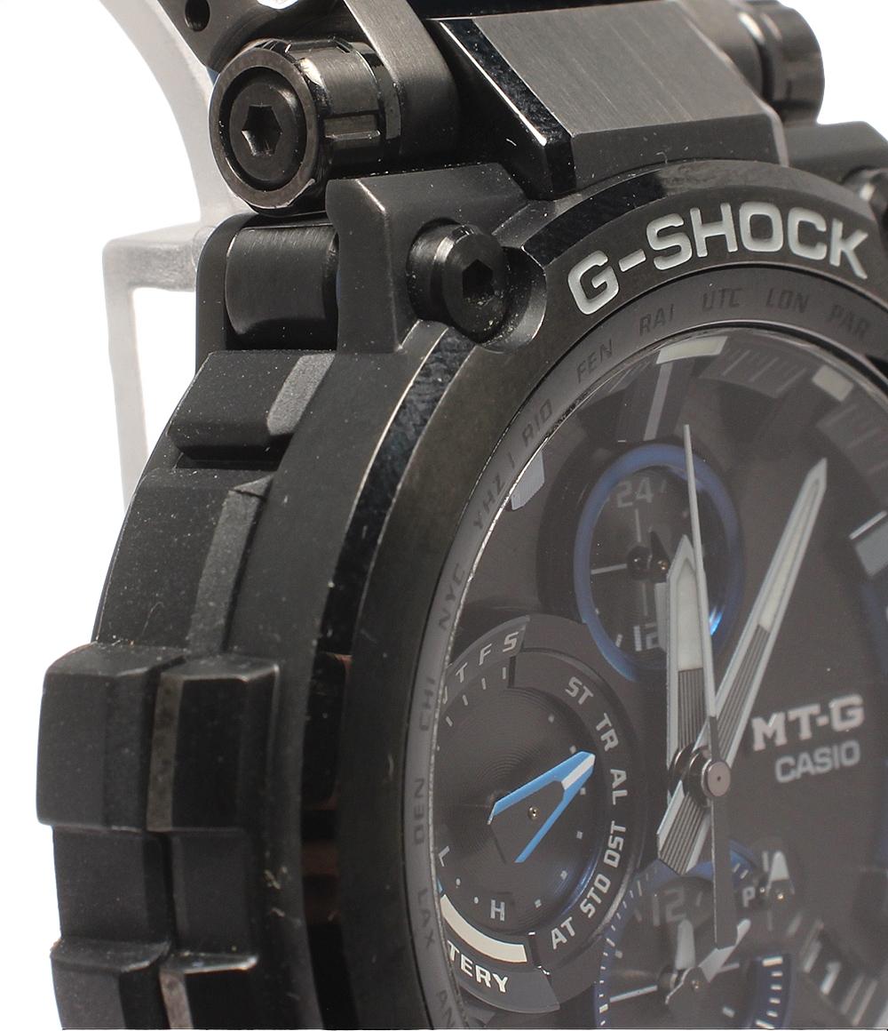 CASIO 腕時計 Bluetooth 電波ソーラー MT-G G-SHOCK ソーラー ブラック MTG-B1000 メンズ カシオ