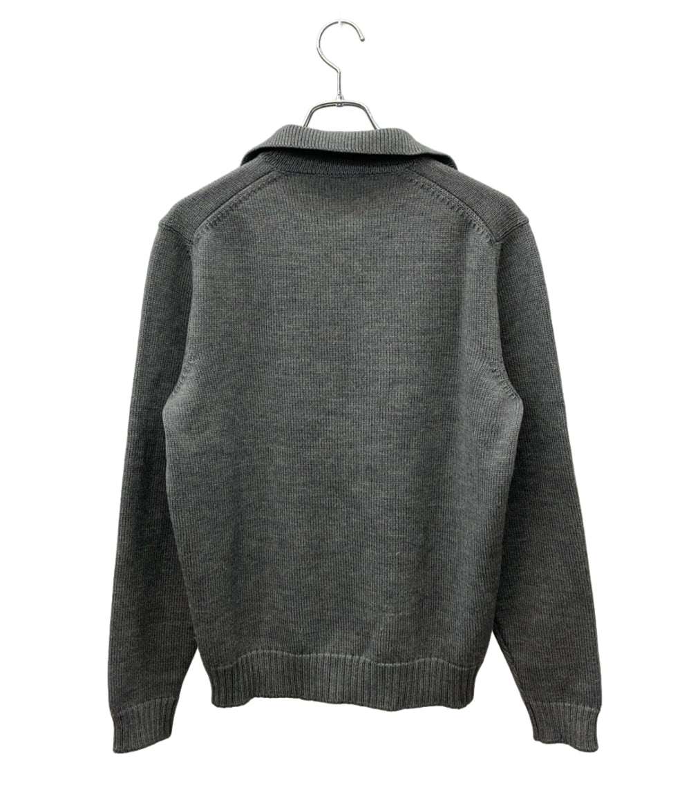 ZANONE 長袖ニット スキッパー ミドルゲージ  ウール メンズ SIZE 50 (XL) ザノーネ