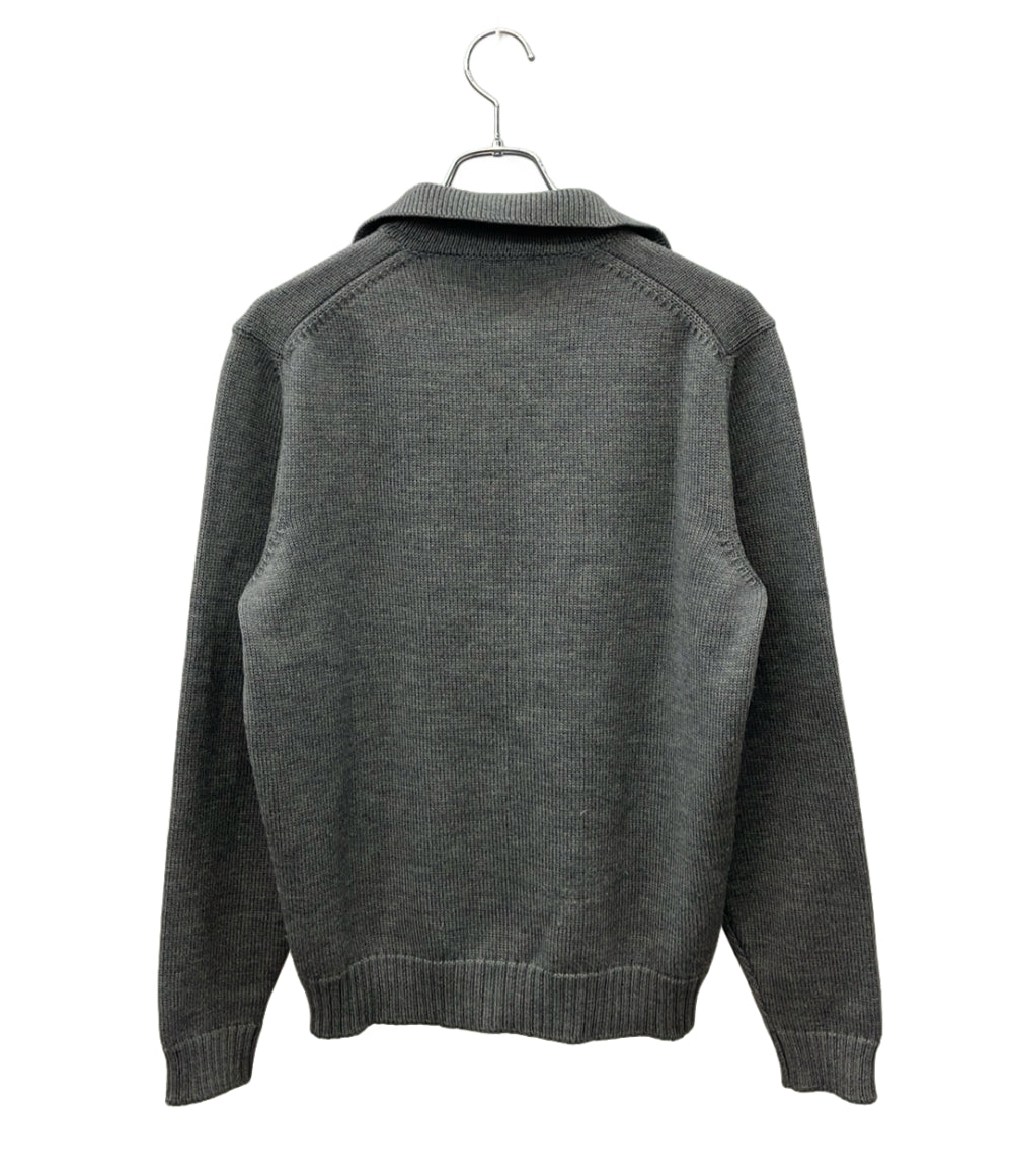 ZANONE 長袖ニット スキッパー ミドルゲージ  ウール メンズ SIZE 50 (XL) ザノーネ