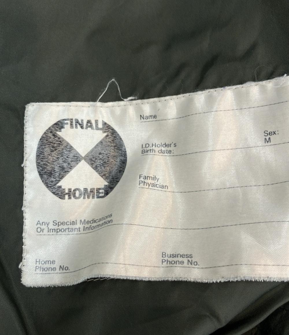 FINAL HOME ロングコート フーデット ナイロン KZ52-FA001 メンズ SIZE M ファイナルホーム