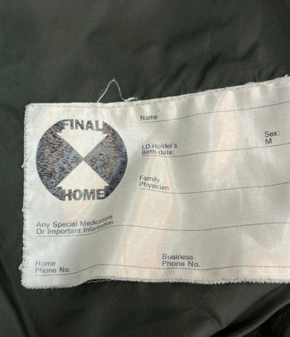FINAL HOME ロングコート フーデット ナイロン KZ52-FA001 メンズ SIZE M ファイナルホーム