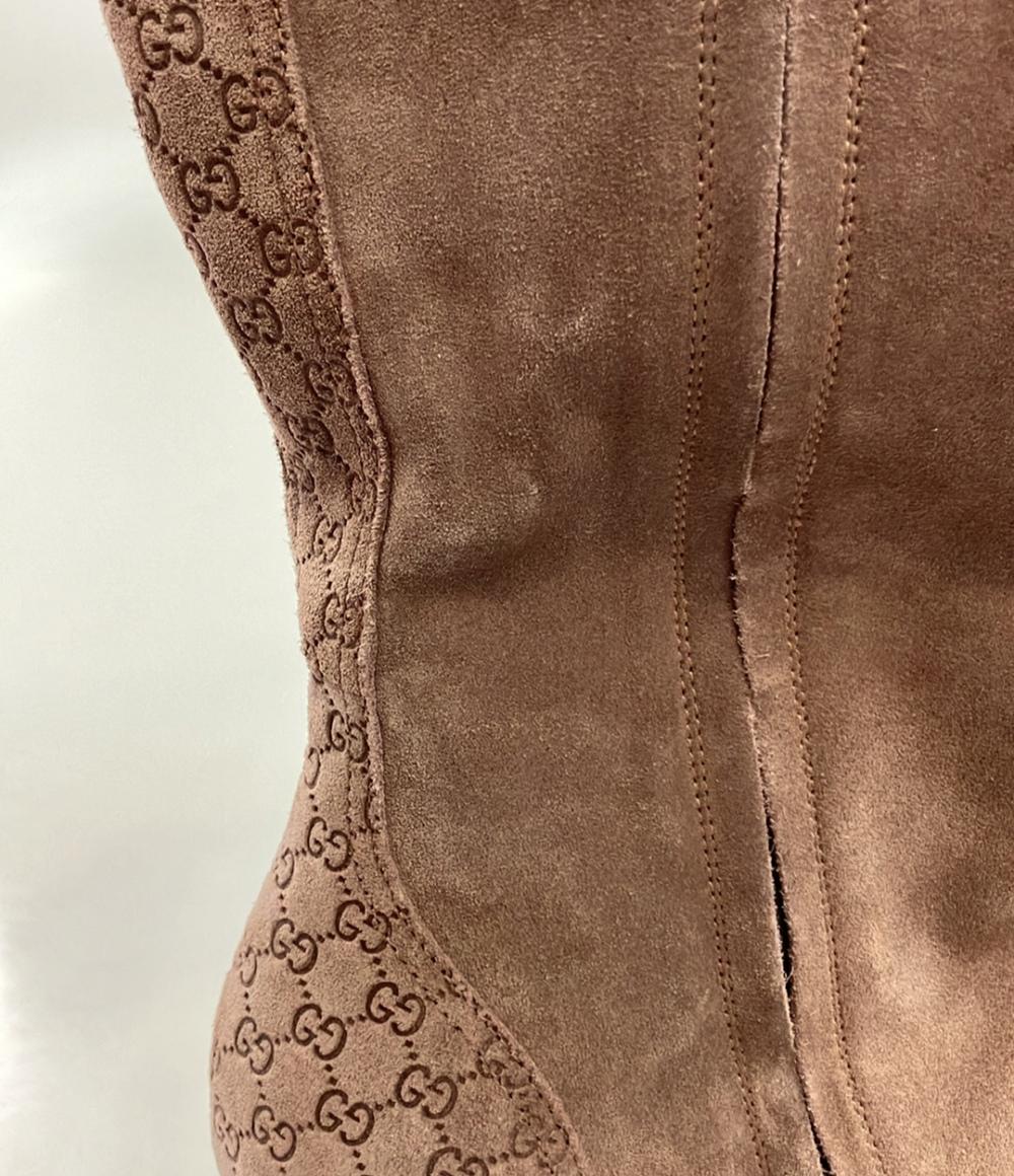 GUCCI ロングブーツ ウェッジソール レディース SIZE 36 1/2 (23.5cm) グッチ