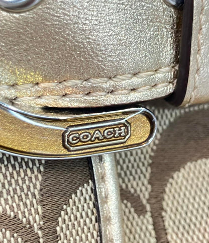 COACH ショルダーバッグ 斜め掛け シグネチャー レディース コーチ