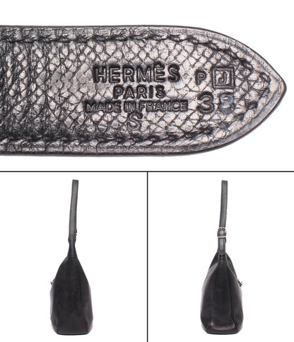 HERMES ショルダーバッグ 肩掛け ワンショルダー □J刻印 シルバー金具 トリム31 レディース エルメス