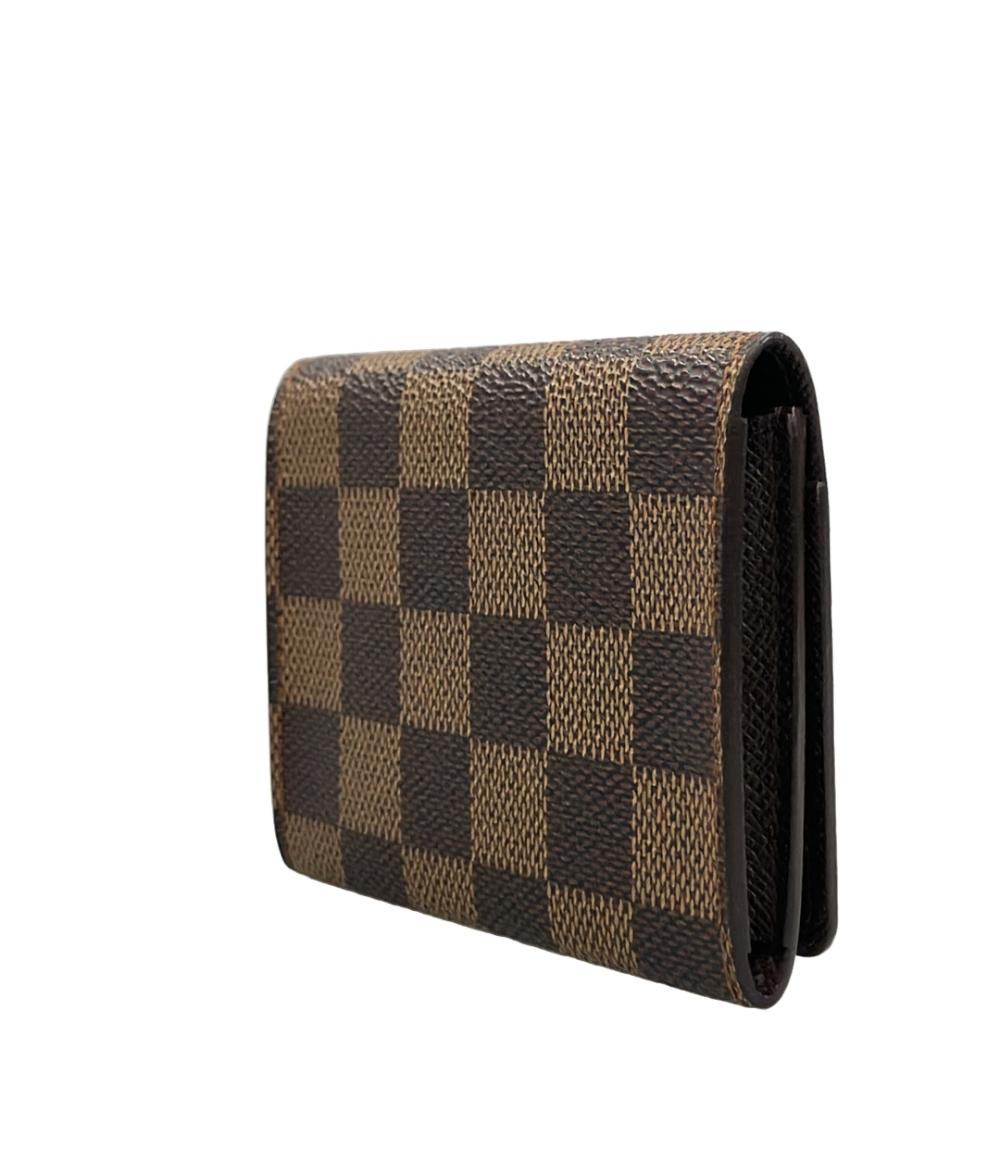 ルイヴィトン カードケース 名刺入れ ダミエ エベヌ ブラウン アンヴェロップ LOUIS VUITTON カードケース 名刺入れ アンヴェロップ カルト ドゥ