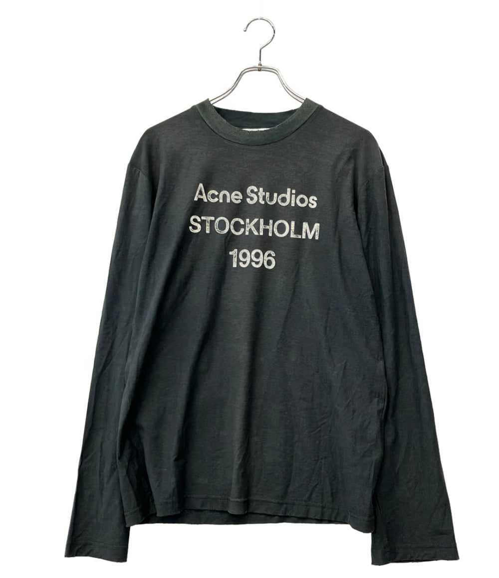 Acne Studios スプレー仕上げ1996ロゴTシャツ ダメージ加工 FN-UX-TSHI000016 メンズ レディース SIZE XXS アクネ ストゥディオズ