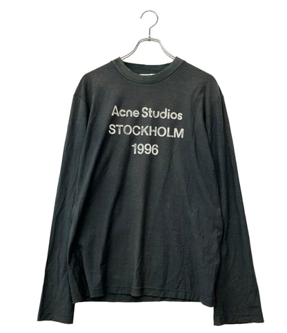 Acne Studios スプレー仕上げ1996ロゴTシャツ ダメージ加工 FN-UX-TSHI000016 メンズ レディース SIZE XXS アクネ ストゥディオズ