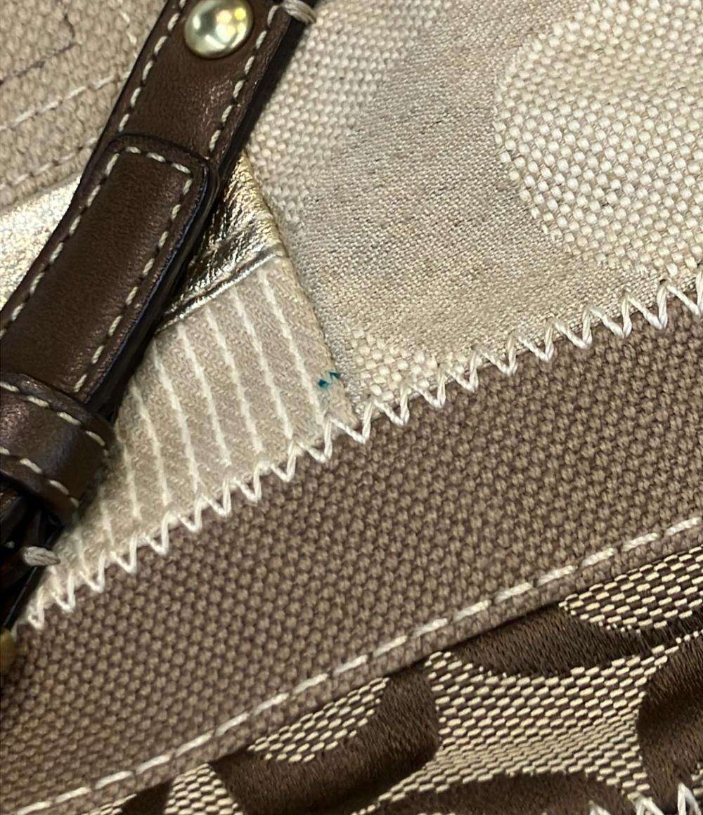 COACH トートバッグ 肩掛け パッチワーク シグネチャー 12527 レディース コーチ