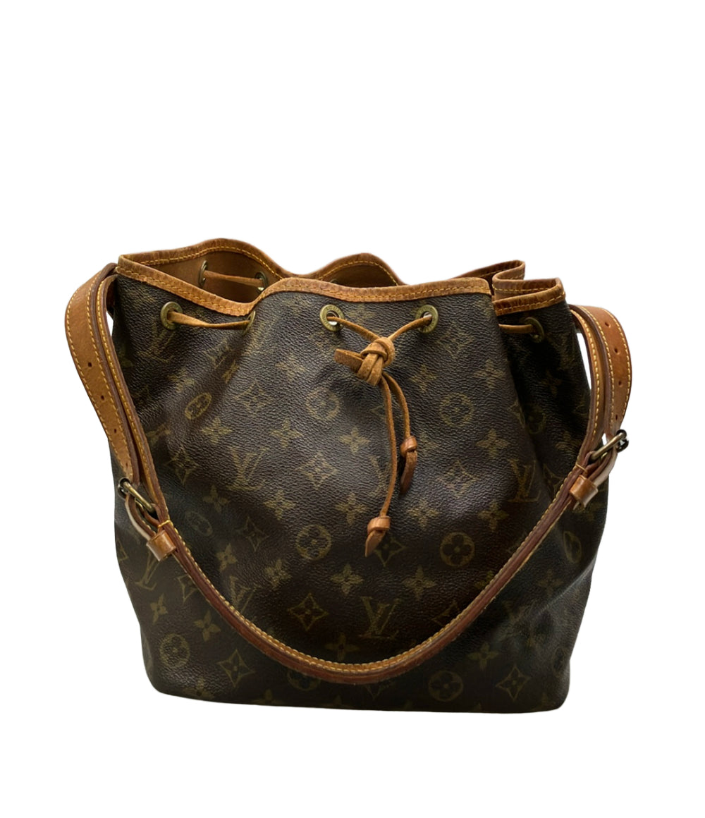 LOUIS VUITTON ショルダーバッグ 肩掛け プチノエ モノグラム M42226 レディース ルイ・ヴィトン