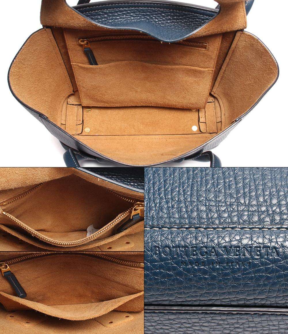 ボッテガ・ヴェネタ レザー ショルダーバッグ スモールザアルコ レディース BOTTEGA VENETA