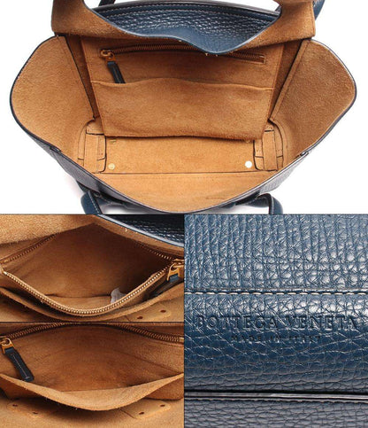 ボッテガ・ヴェネタ レザー ショルダーバッグ スモールザアルコ レディース BOTTEGA VENETA