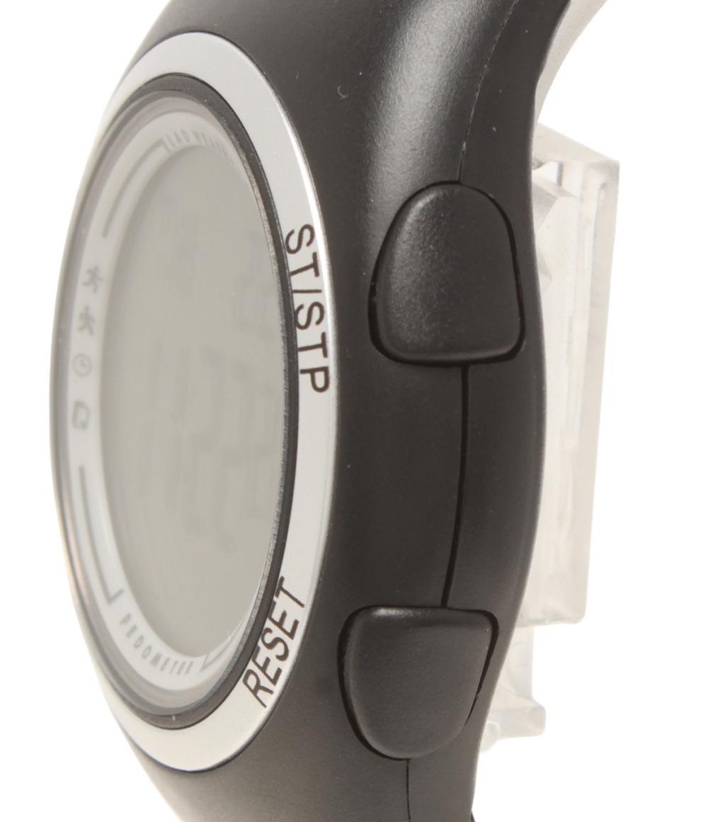 美品 LAD WEATHER 腕時計 PEDOMETER クオーツ レディース メンズ ラドウェザー