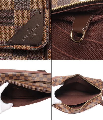 美品 LOUIS VUITTON ショルダーバッグ メッセンジャーバッグ 斜め掛け ダミエ シェルトンMM N41149 メンズ ルイ・ヴィトン