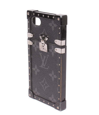 LOUIS VUITTON iPhoneケース iPhone 7 アイ トランク iPhone 7 モノグラム エクリプス M64489 レディース ルイ・ヴィトン