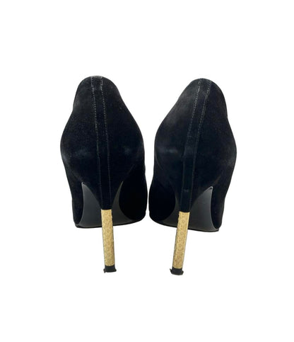 LOUIS VUITTON パンプス スエード モノグラム レディース SIZE 36 1/2 (23.5cm) ルイ・ヴィトン