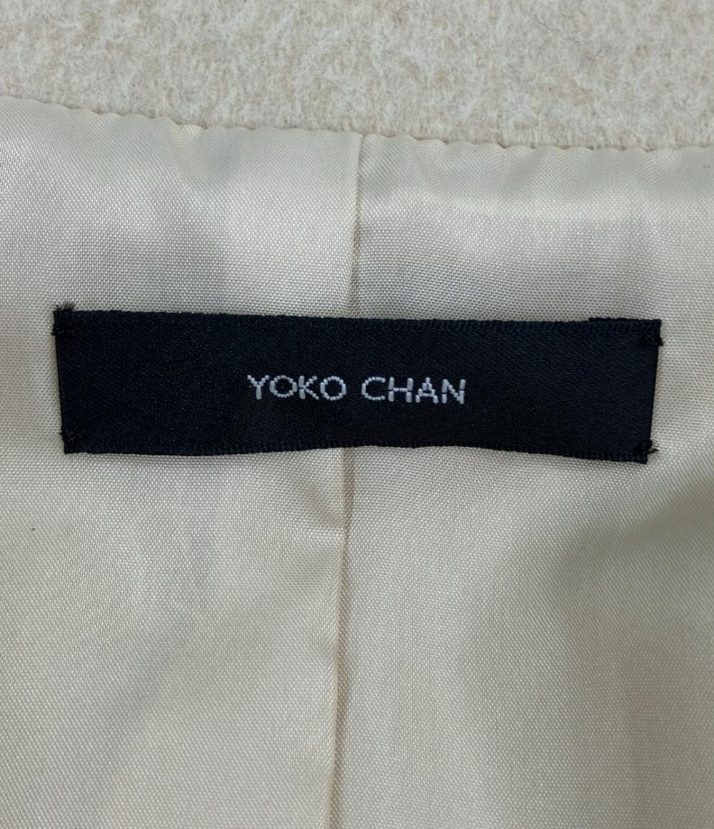 YOKOCHAN チェスターコート パールコート レディース SIZE F (M) ヨーコチャン
