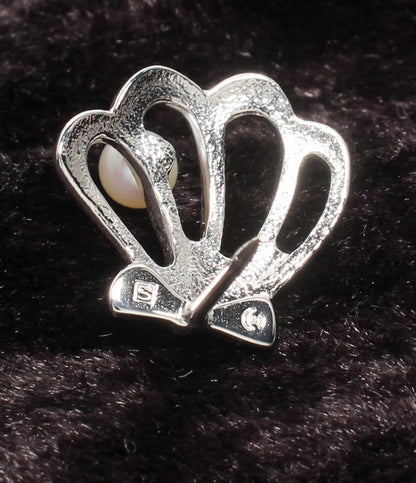 美品 TASAKI タイピン SV 貝殻モチーフ メンズ タサキ
