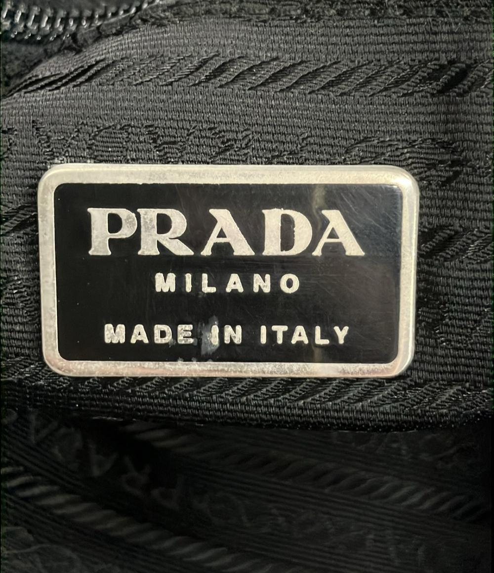 PRADA ショルダーバッグ 斜め掛け ナイロン レザー V158X メンズ プラダ