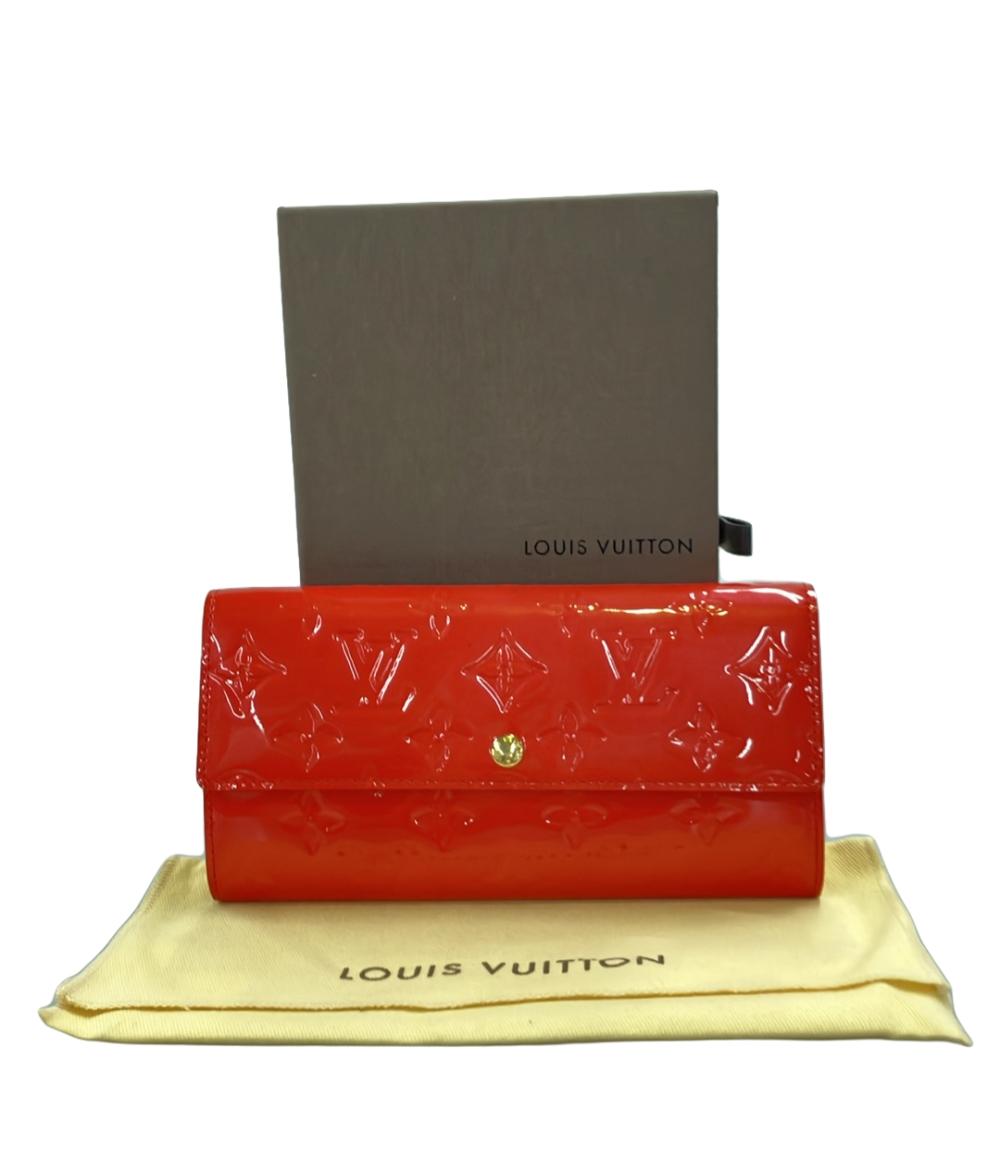 ルイヴィトン 長財布 ポルトフォイユ サラ ヴェルニ M91739 レディース LOUIS VUITTON