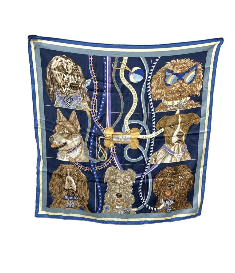 GUCCI スカーフ ポケットチーフ シルク100% 蜂柄 レディース グッチ