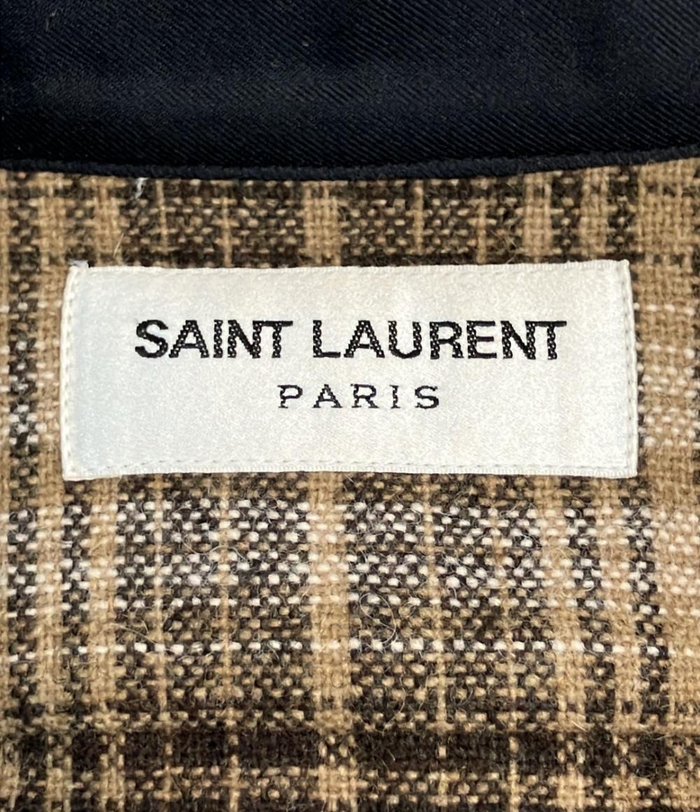 SAINT LAURENT 長袖 チェック シャツ 326821 Y613B メンズ SIZE S サンローラン