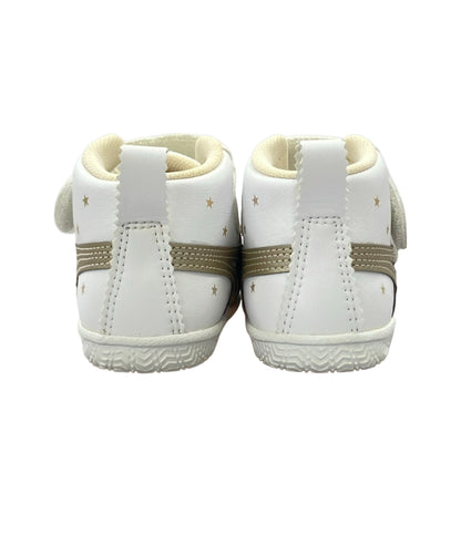 美品 asics ミドルカットスニーカー ファーストシューズ ファブレ FIRST SL 3 TUF123 ベビー SIZE 12.0 アシックス