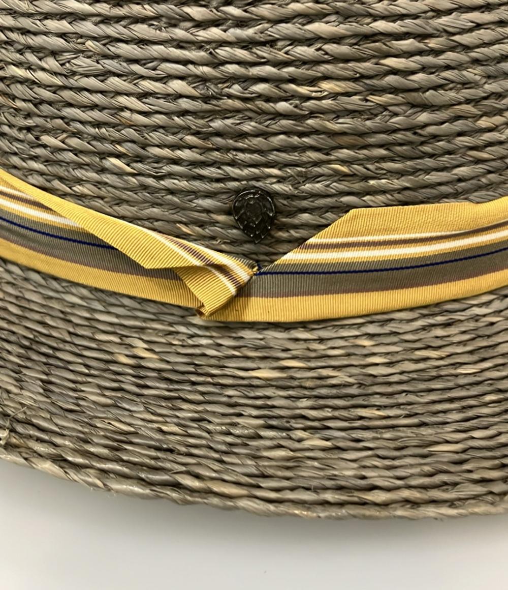 美品 カミンスキーエックスワイ 麦わら帽子 ストローハット レディース SIZE M KAMINSKI XY