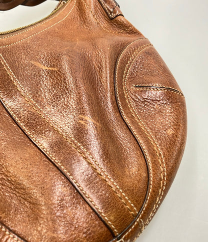 COACH ショルダーバッグ 肩掛け レザー ホーボー 10043 レディース コーチ