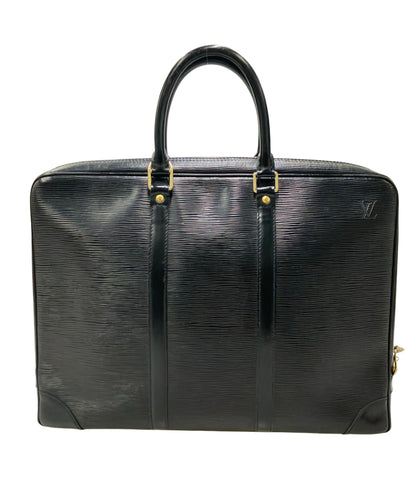 LOUIS VUITTON ブリーフケース ショルダーバッグ ビジネスバッグ 2WAY レザー ポルトドキュマン ヴォワヤージュ エピ M54472 レディース