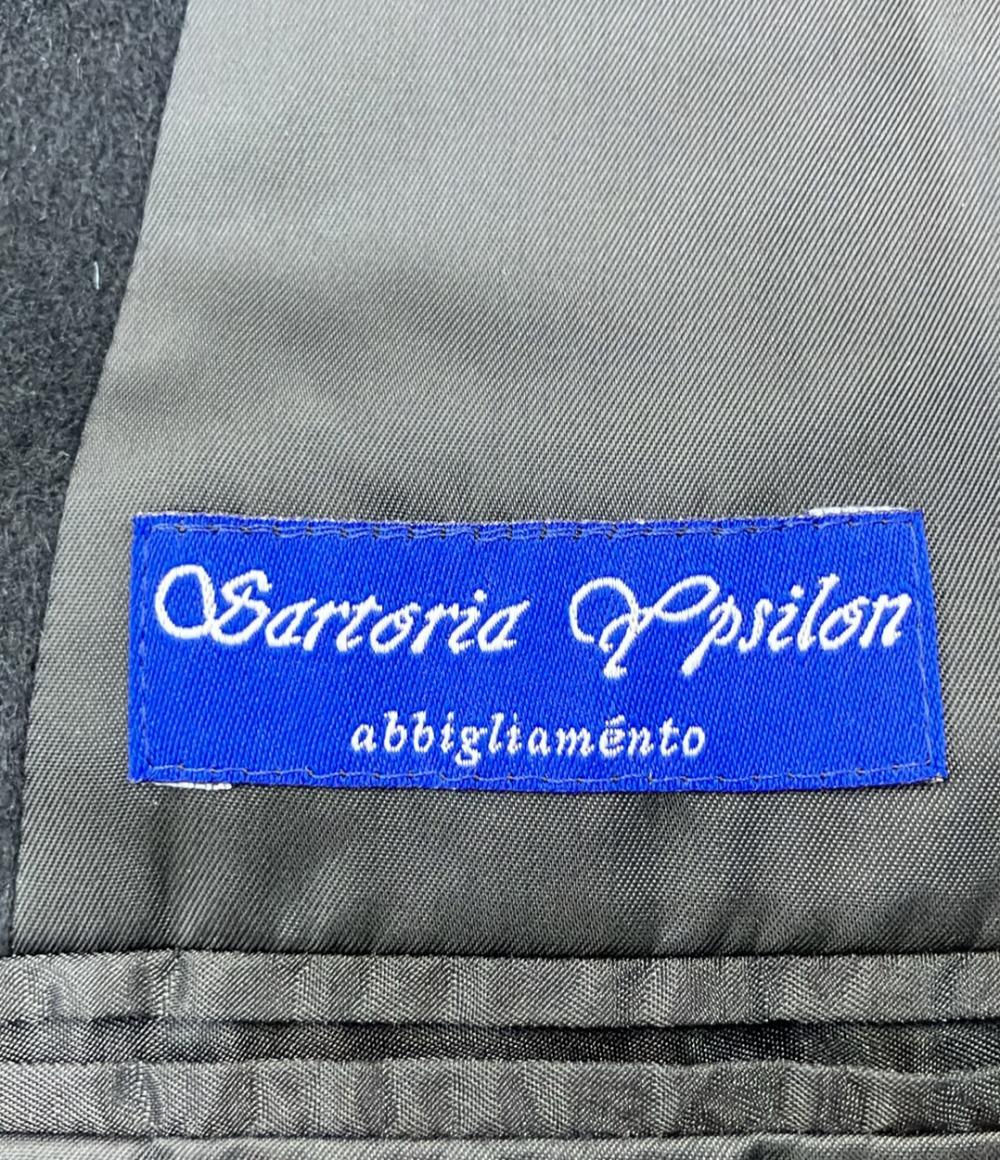 美品 サルトリアイプシロン カシミヤハーフコート アウター ジャケット メンズ SIZE 44 (XL) sartoria ypsilon