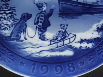 ロイヤルコペンハーゲン イヤープレート 飾り皿 18cm 1998 Royal Copenhagen