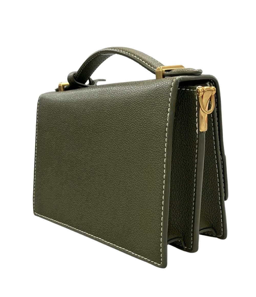 CHARLES & KEITH ブラウンカーキ ビジネスバッグ 肩掛け A4可 CHARLES&KEITH 2WAY ハンドバッグ ショルダーバッグ 斜め掛け