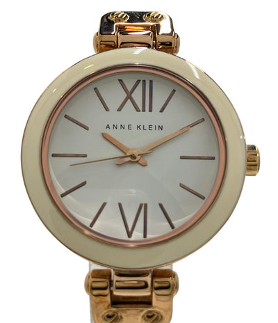 ANNE KLEIN 腕時計 クオーツ ホワイト レディース アンクライン