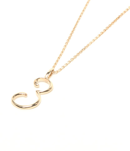 美品 SIENA ROSE ロングネックレス K10 3モチーフ レディース シエナロゼ