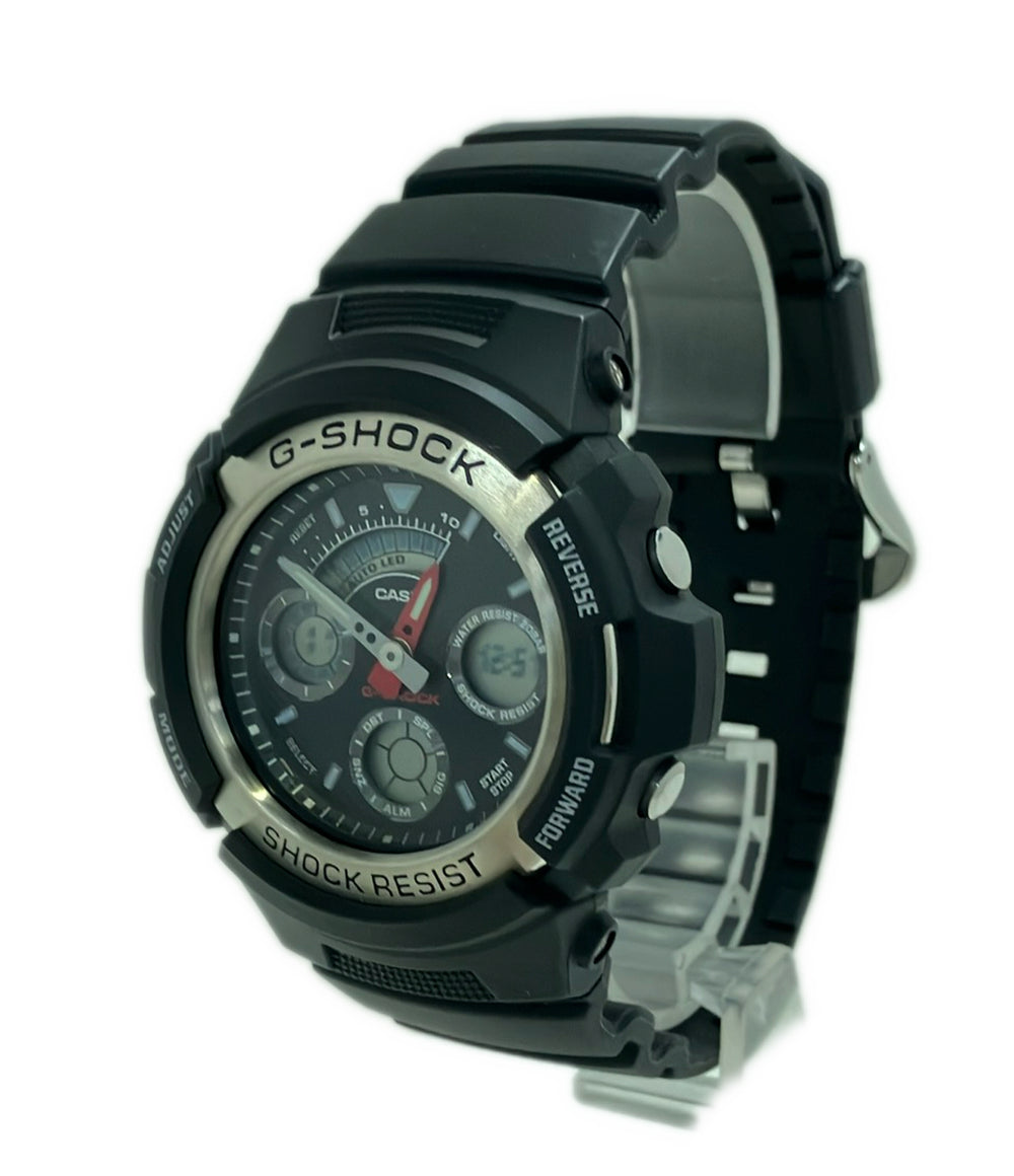 美品 CASIO 腕時計 G-SHOCK クオーツ AW-590 メンズ カシオ