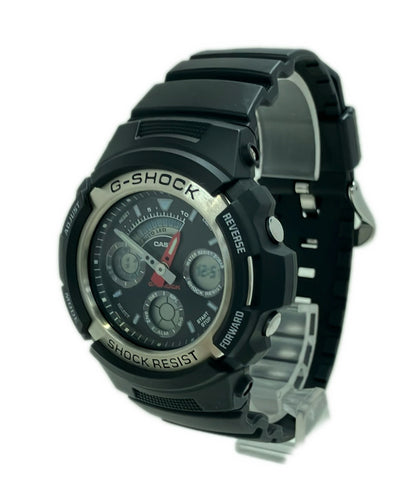 美品 CASIO 腕時計 G-SHOCK クオーツ AW-590 メンズ カシオ