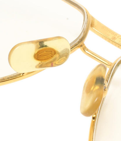 Cartier 度入りメガネ アイウェア 59□12 メンズ カルティエ