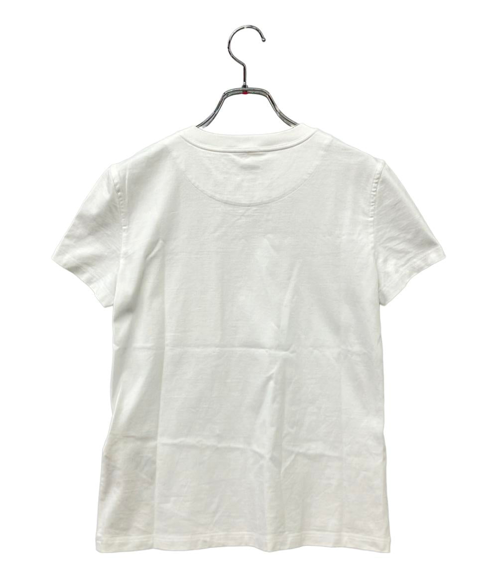 美品 エルメス 半袖 刺繍入りポケットTシャツ レディース SIZE 34 (S) HERMES