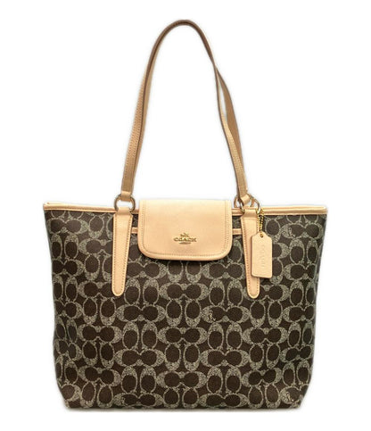 COACH トートバッグ ショルダーバッグ 肩掛け シグネチャー 35074 レディース コーチ